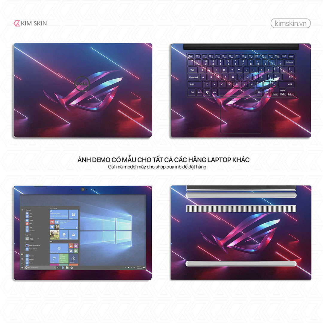 Decal dán Laptop Asus Gmt 131