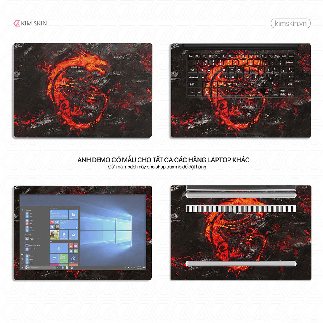 Skin Laptop MSI Gmt 135