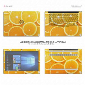 Decal Laptop quả cam Hlh 006