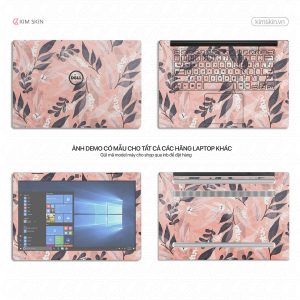 Skin Laptop hoa lá Hlh 007