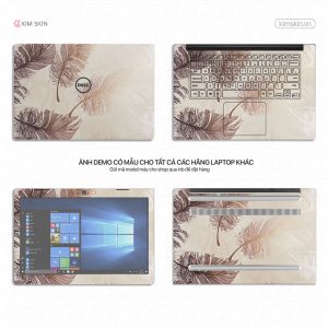 Dán Decal Laptop hoa lá Hlh 014