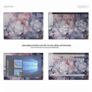 Miếng dán Laptop hoa lá Hlh 016