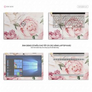 Skin Laptop hoa lá Hlh 023