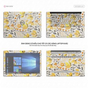 Miếng dán Laptop hoa lá Hlh 039