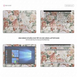 Decal Laptop hoa lá Hlh 040