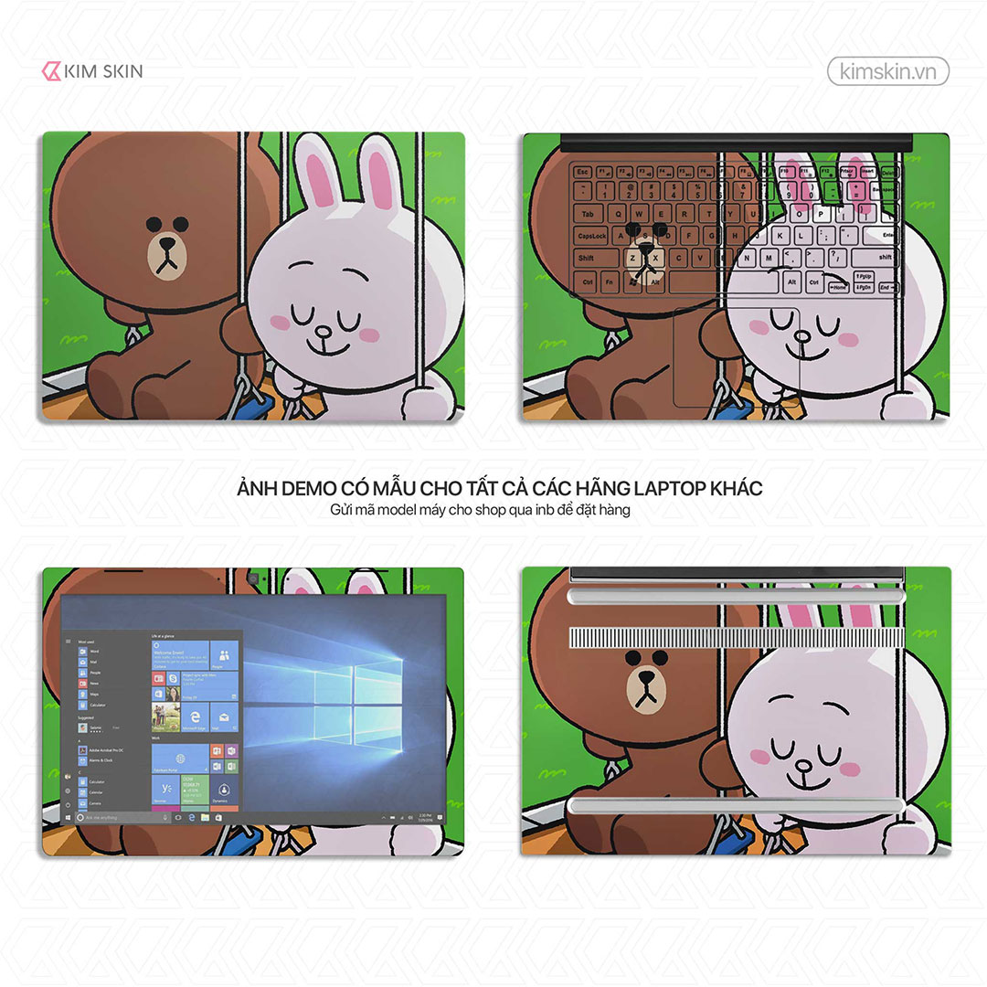 Decal dán Laptop Inh 015