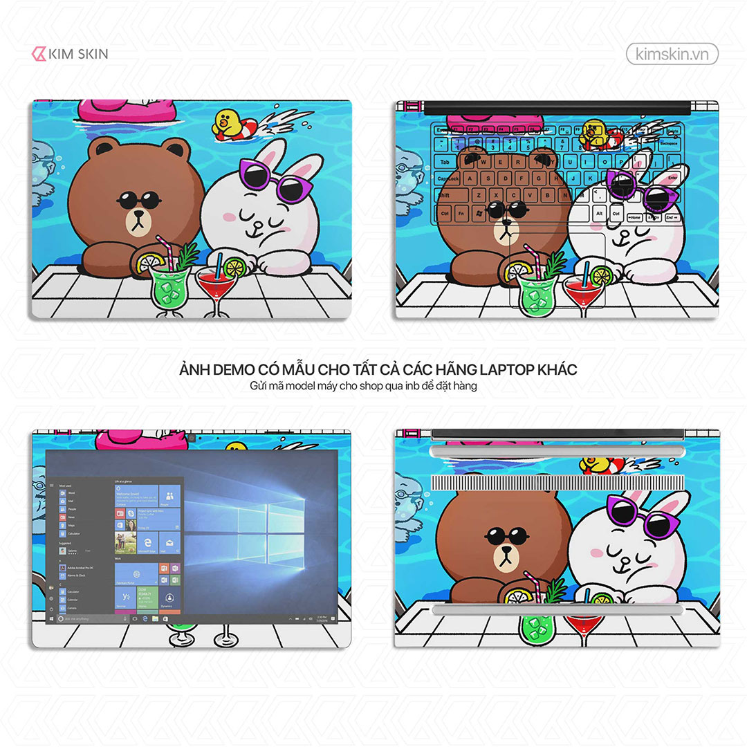 Dán decal Laptop Inh 113