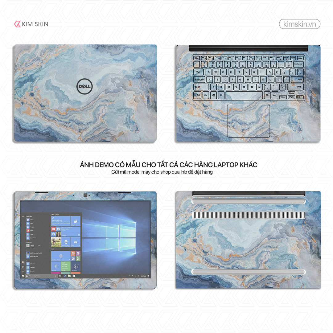 Skin Laptop vân đá Vdt 004