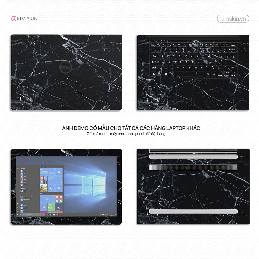 Skin Laptop vân đá Vdt 010