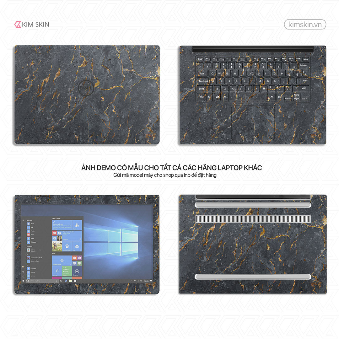 Skin Laptop vân đá Vdt 014