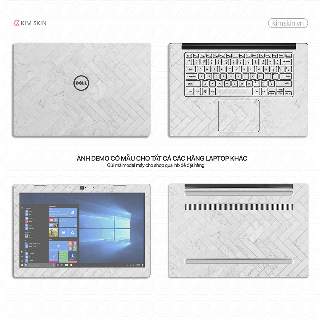 Decal Laptop vân đá Vdt 015