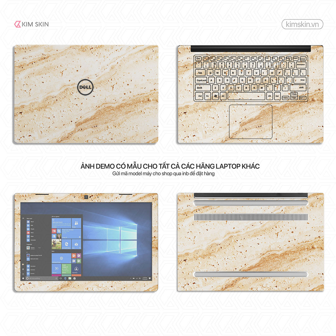 Miếng dán Laptop vân đá Vdt 023
