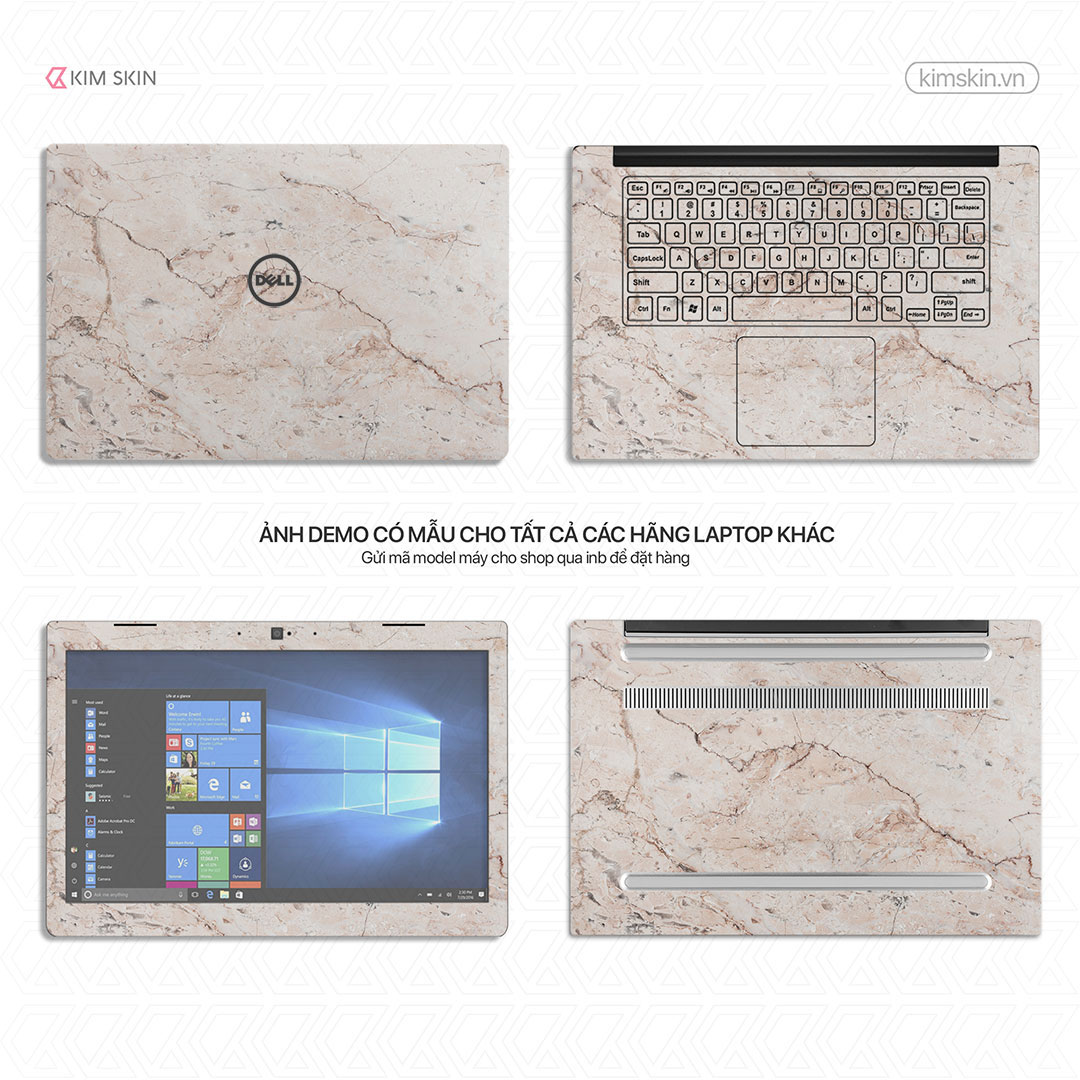 Skin Laptop vân đá Vdt 025