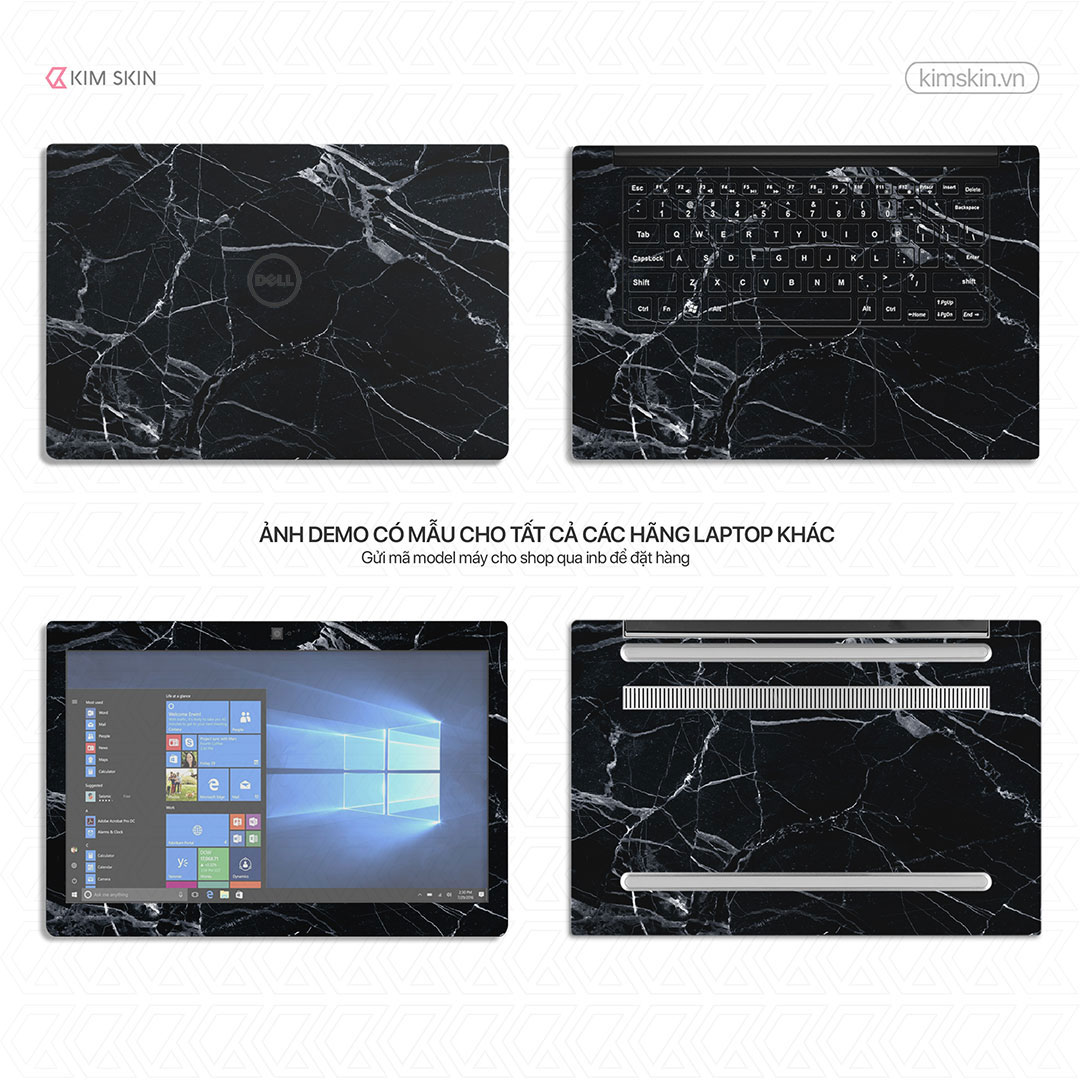 Skin Laptop vân đá Vdt 030