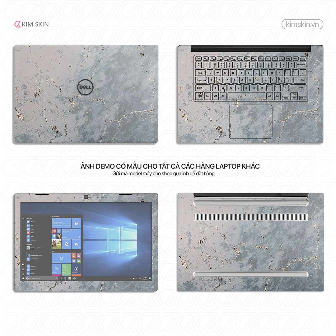 Miếng dán Laptop vân đá Vdt 046