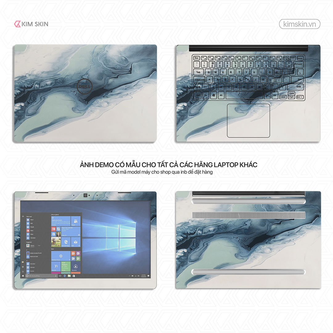 Decal Laptop vân đá Vdt 051