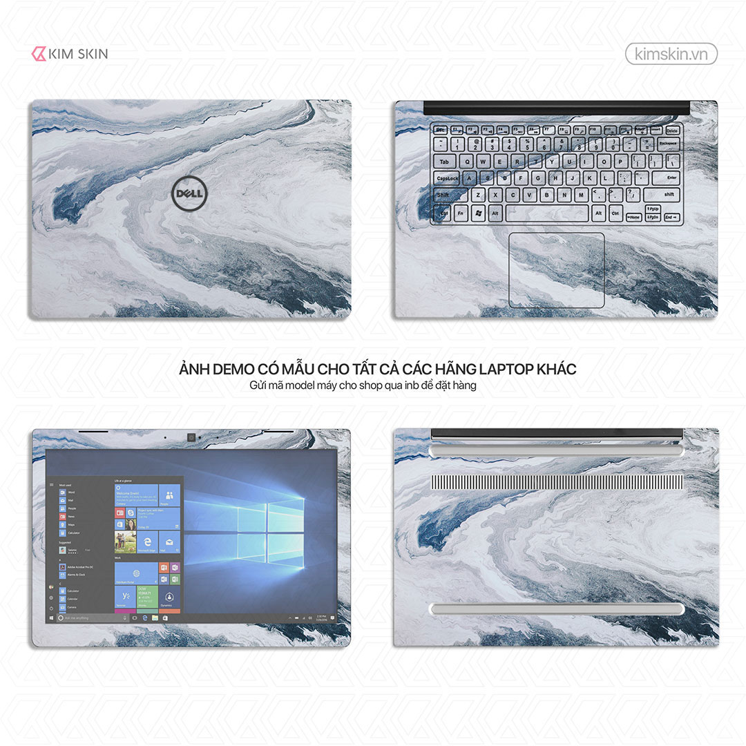 Skin Laptop vân đá Vdt 052