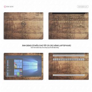 Miếng dán Laptop vân gỗ Wdh 001