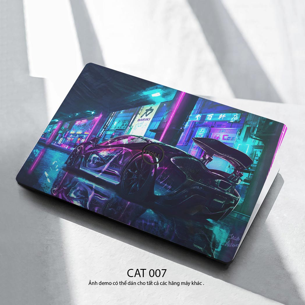 Cat 007 C Skin Laptop Car CAT 007 C
