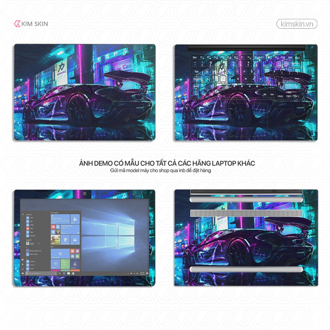 Skin Laptop Car CAT 007