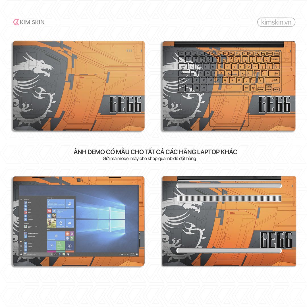 Skin Laptop Gaming GMT 142