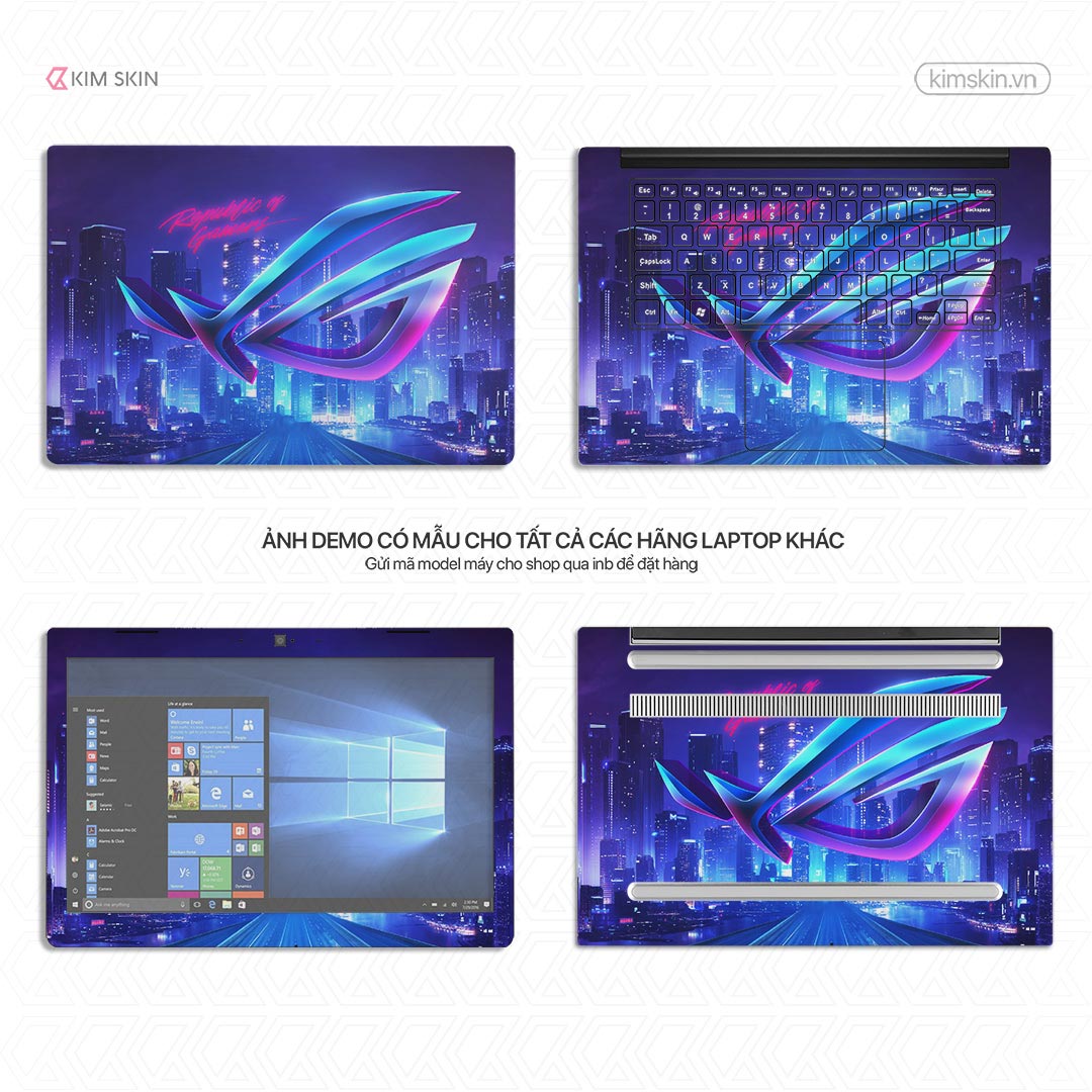 Skin Laptop Gaming GMT 154