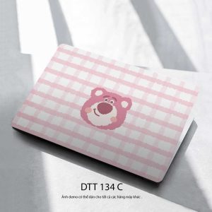 Decal Laptop Gấu dâu Lotso Dtt 134 C