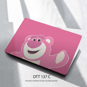 Skin Laptop Gấu dâu Lotso Dtt 137 C