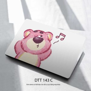 Decal Laptop Gấu dâu Lotso Dtt 143 C