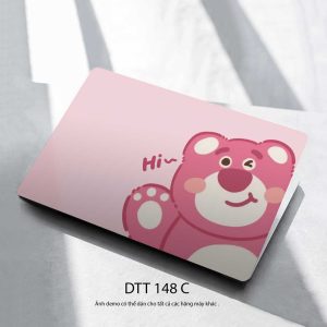 Decal Laptop Gấu dâu Lotso Dtt 148 C