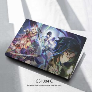 Miếng dán Laptop Genshin Impact Gsi 004 C