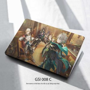 Miếng dán Laptop Genshin Impact Gsi 008 C