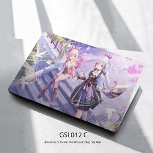 Miếng dán Laptop Genshin Impact Gsi 012 C