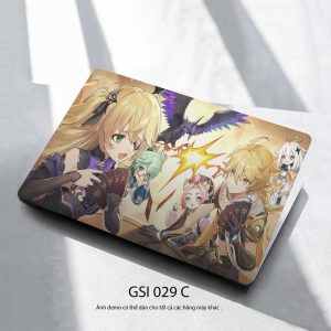 Miếng dán Laptop Genshin Impact Gsi 029 C