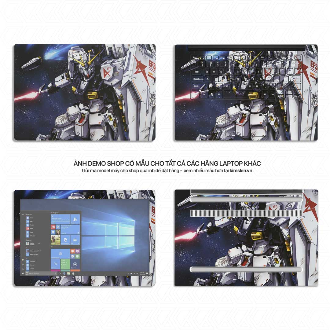 Miếng dán Laptop Gundam Gud 010