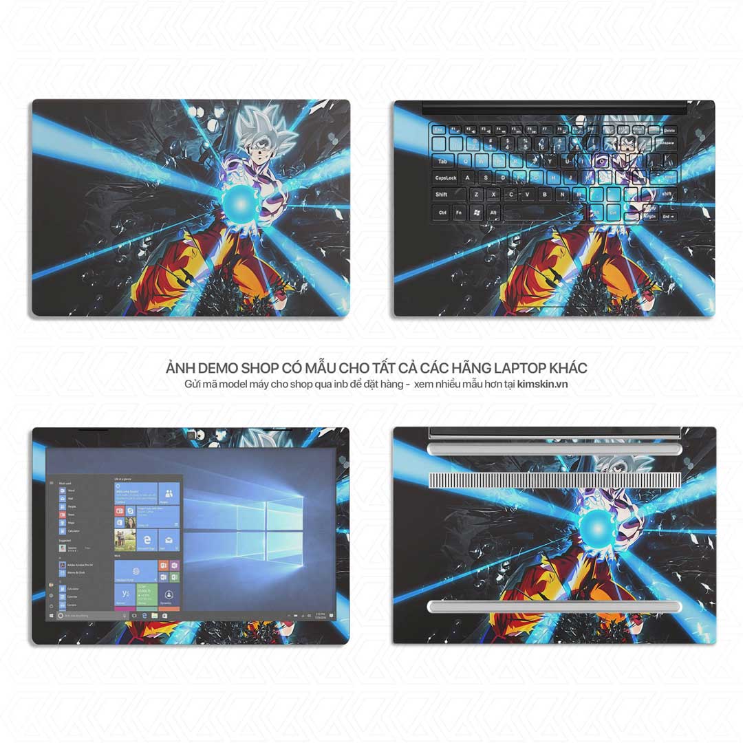Miếng dán Laptop Dragon Ball Anh 071