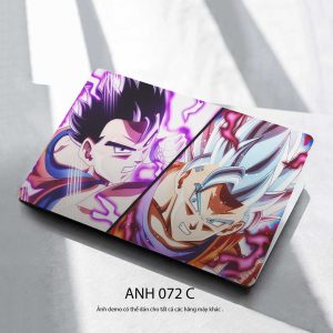 Decal dán Laptop Dragon Ball Anh 072 C