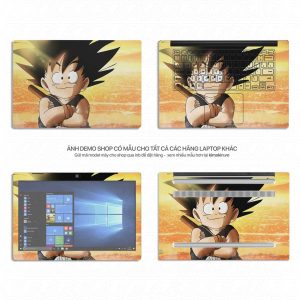 Decal dán Laptop Dragon Ball Anh 076