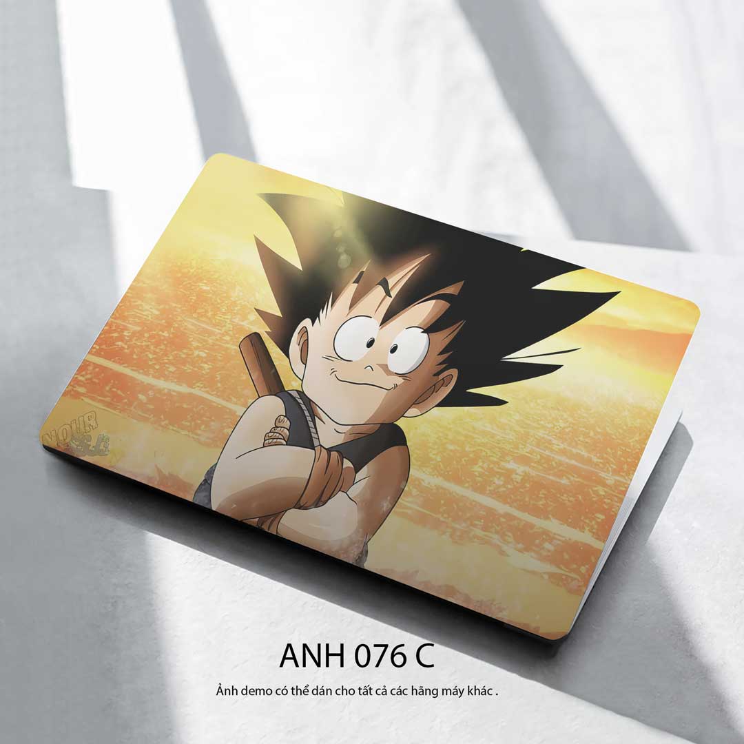 Anh 076 C Decal dán Laptop Dragon Ball Anh 076 C