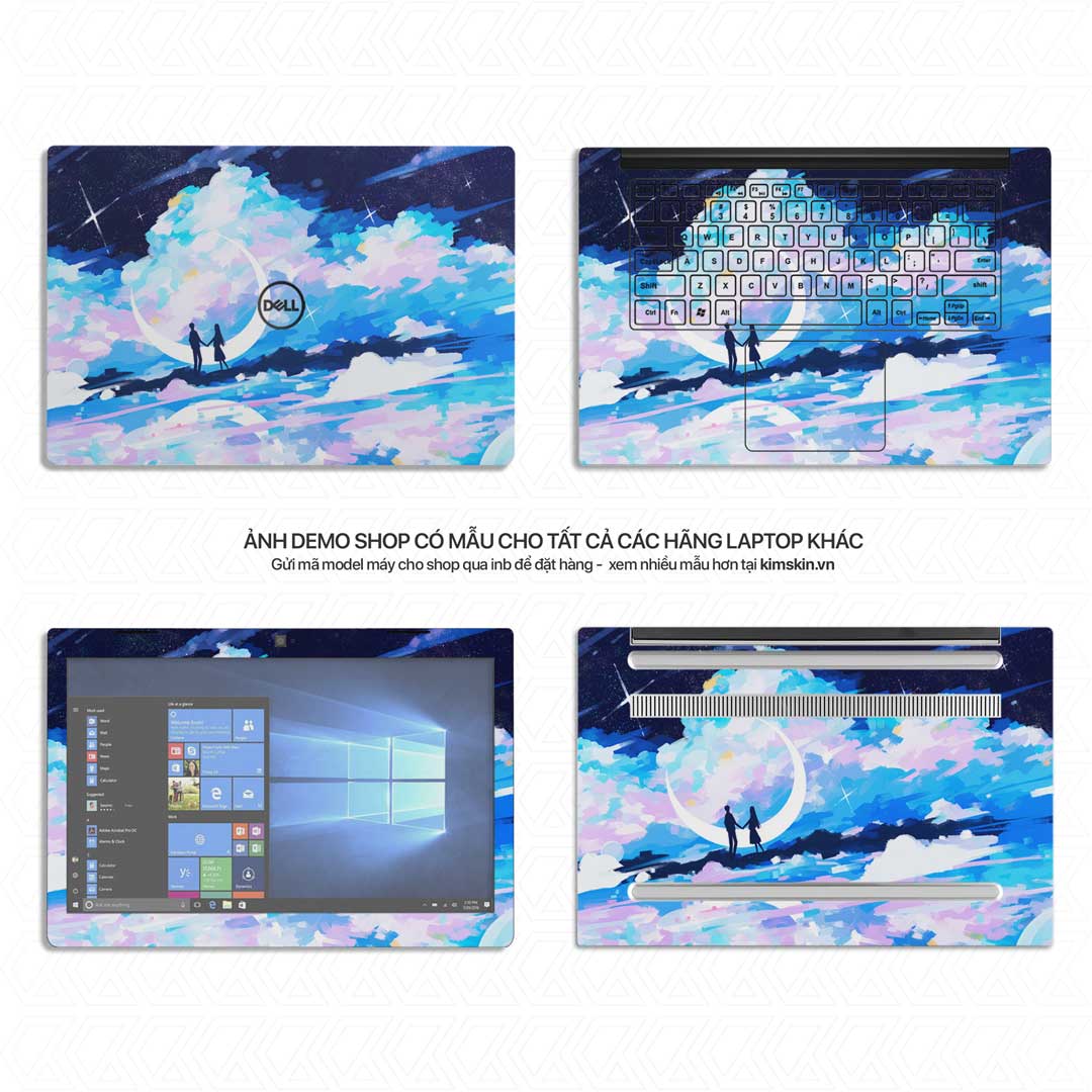 Dán decal Laptop Drm 010